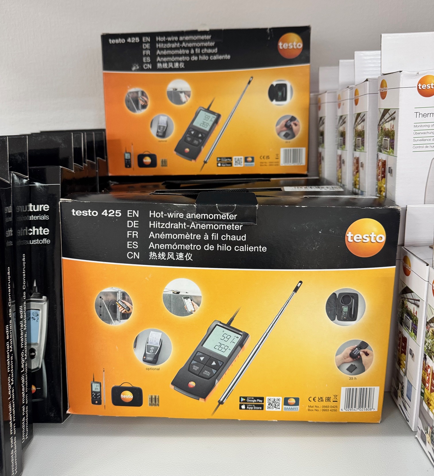 Testo 425 - анемометр с подключением через приложение (0563 0425)