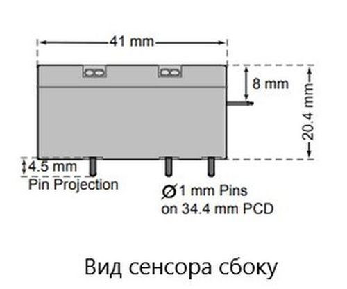 Сенсор электрохимический CO/SF-1000 на монооксид углерода (CO, 0-1000ppm)
