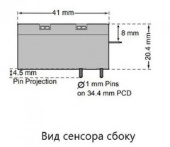 Сенсор электрохимический CO/SF-2E-S на монооксид углерода (CO, 0-300ppm)
