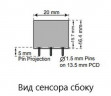 Сенсор электрохимический CO/MF-500 на монооксид углерода (CO, 0-500ppm)