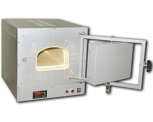 Печь муфельная 8л, 1250C, терморегулятор РТ-1200, вытяжка