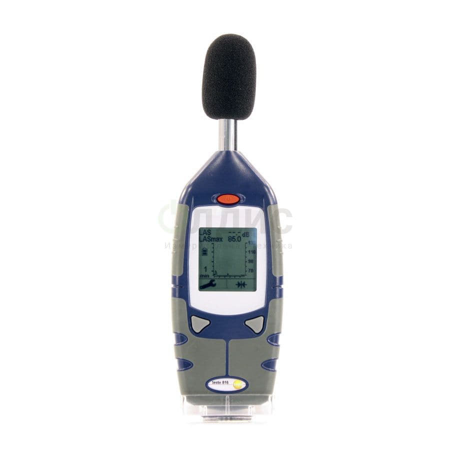 Testo 816-2 цифровой шумомер c регистрацией данных (2 класс точности)