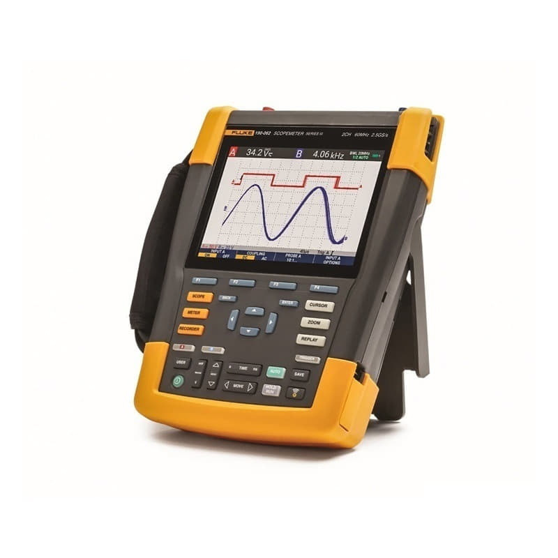 Fluke 190-204-III осциллограф-мультиметр цифровой четырехканальный 200 МГц