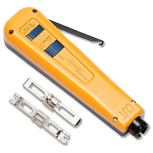 Fluke Networks 10051120, инструмент для набивки кросса D914 ™ с лезвиями EverSharp 110 и EverSharp 6