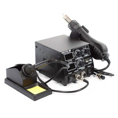 Станция паяльная МЕГЕОН 00686 с феном и USB