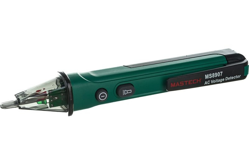 MS8907 Mastech индикатор напряжения AC бесконтактный (до 20мм), функция "фонарик", свето-звукоиндикация