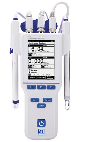 M310F-A Портативный анализатор - (рН,ОВП,Ион, УЭП, темп.) с датчиками