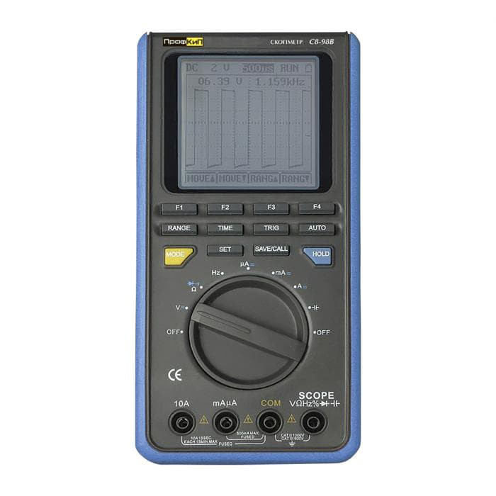 Осциллограф-мультиметр портативный ПрофКИП C8-98B