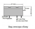 Сенсор электрохимический CH2O/S-10 на формальдегид (CH2O, 0-10ppm)